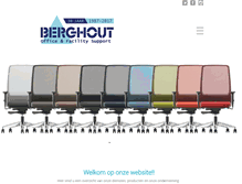 Tablet Screenshot of berghout-office.nl